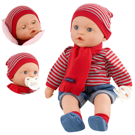 BiBi Sleeping Boy Doll (40 cm / 16") by BiBi Doll - UKBuyZone