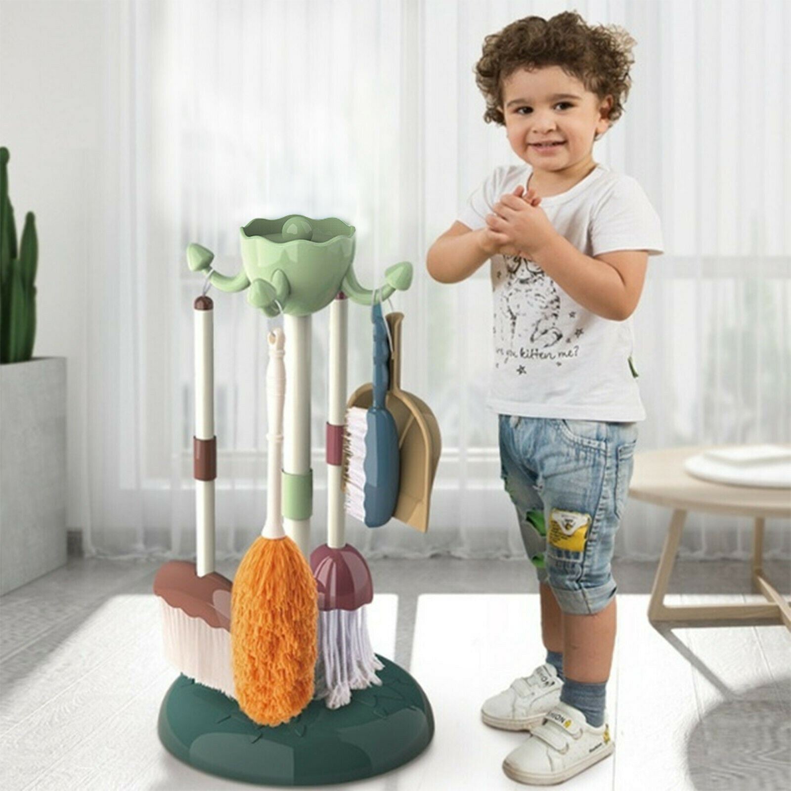 Little Dustman 5 Piece Cleaning Play Set by The Magic Toy Shop - UKBuyZone