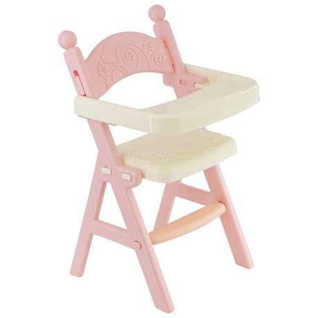 Baby Doll with Feeding High Chair & Accessories by BiBi Doll - UKBuyZone