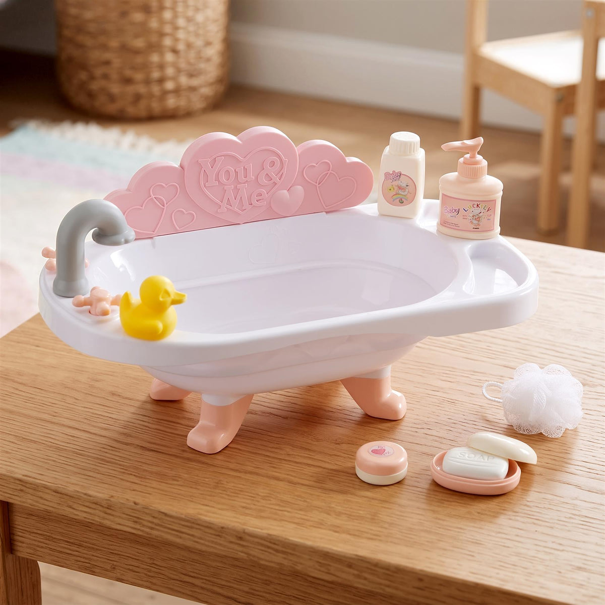 Doll Bath set with Accessories
