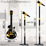 Kids Electric Guitar & Microphone Set