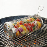 Rolling Grill Basket