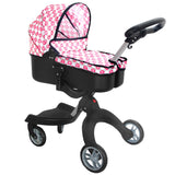 2-in-1 Doll's Pram & Carrier