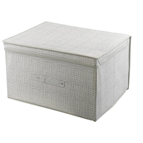 Linen Grey Large Storage Box by The Magic Toy Shop - UKBuyZone