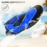 Blue & Black Neoprene Aqua Shoes by GEEZY - UKBuyZone