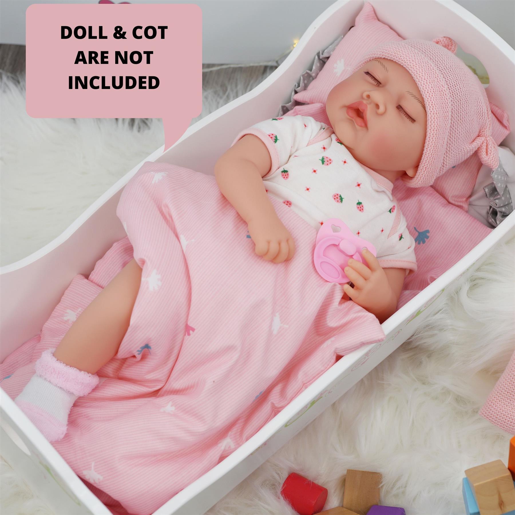 BiBi Accessories Doll s Bedding Baby Doll Accessory Dolls Quilt And Pillow Soft Fabric Bibi Doll UKbuyzone