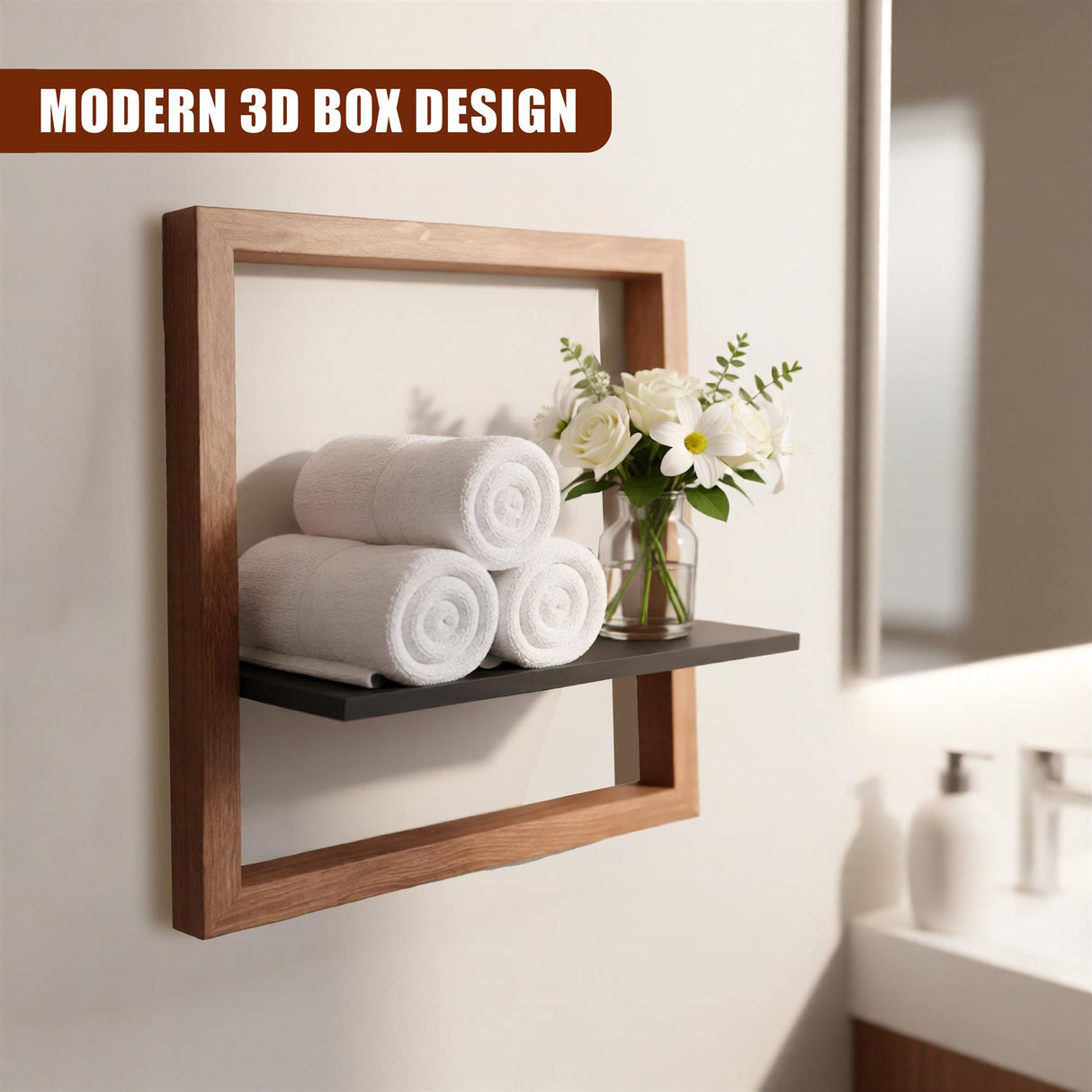 "3D Box Design on a Wall" - UKBuyZone