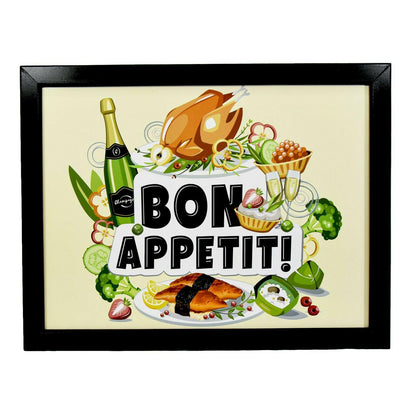 Bon Appetit Lap Tray With Bean Bag Cushion by Geezy - UKBuyZone