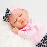 BiBi Doll BiBi Reborn Doll Sleeping Girl "Bella" (43 cm / 17")