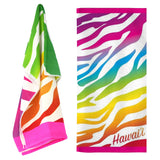 Beach Bath Towel Hawaii Design Microfibre Towel