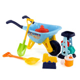 Children Sand and Water Beach Toys Mill, Wheelbarrow Accessories Playset