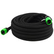 Black garden hose with green nozzle - UKBuyZone