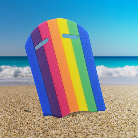 Rainbow Eva Foam Kickboard by Geezy - UKBuyZone