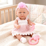 10" Baby Doll Play Set with Dummy and Rattle