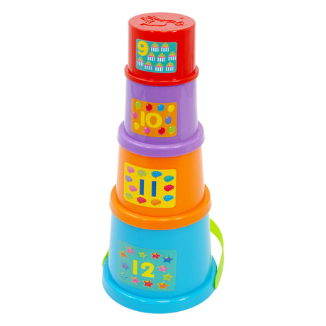 Gerry the Giraffe Shape Sorting Jumbo Stacking Cups by The Magic Toy Shop - UKBuyZone