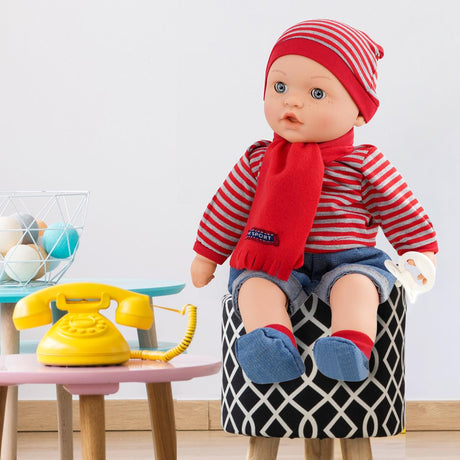 BiBi Sleeping Boy Doll (40 cm / 16") by BiBi Doll - UKBuyZone