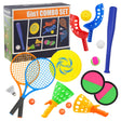 6 in 1 Outdoor Sports Games Set by The Magic Toy Shop - UKBuyZone