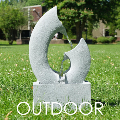 GEEZY Water Feature Indoor/Outdoor LED (Horn)