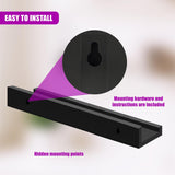 Black Shelf 45 cm Pack 2
