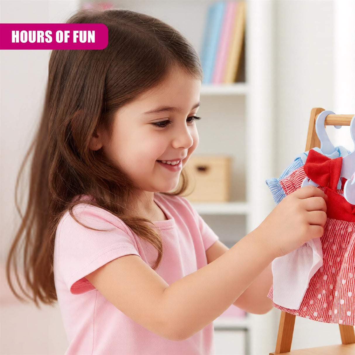 Baby Doll Clothes Set of 6 for Dolls 12-16"