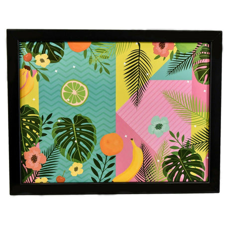 Tropical Fruit Lap Tray With Bean Bag Cushion by Geezy - UKBuyZone