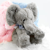 Grey Plush Elephant Soft Toys