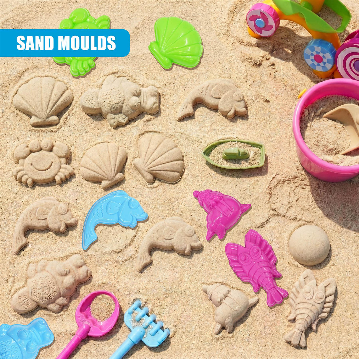 Blue Sand and Water Table Garden Sandpit Play Set
