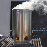 BBQ Charcoal Metal Chimney Starter by Geezy - UKBuyZone