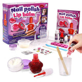 The Magic Toy Shop Nail Polish and Lip Balm Making Kit for Girls