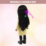 BiBi Fashion Black Doll "NAOMI" (47 cm / 18") by BiBi Doll - UKBuyZone