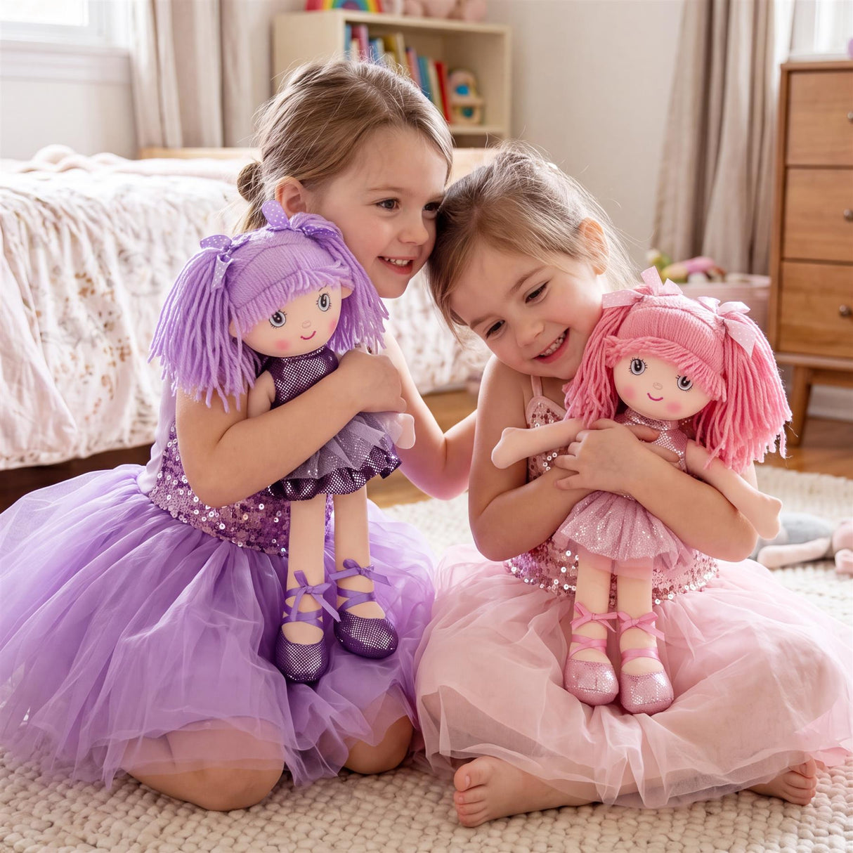 Ballerina Rag Doll 16"