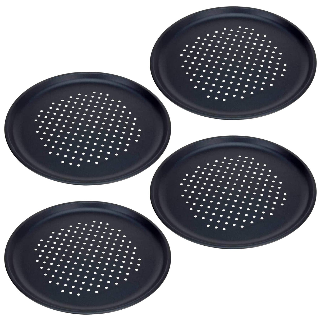 Non-Stick Pizza Baking Tray Set of 4