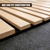 Set of 4 Wall Panels, 60 x 30 cm