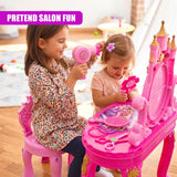 Princess Vanity Dressing Table, Stool & Toy Accessories