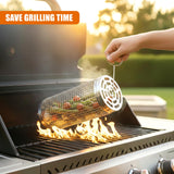Rolling Grill Basket