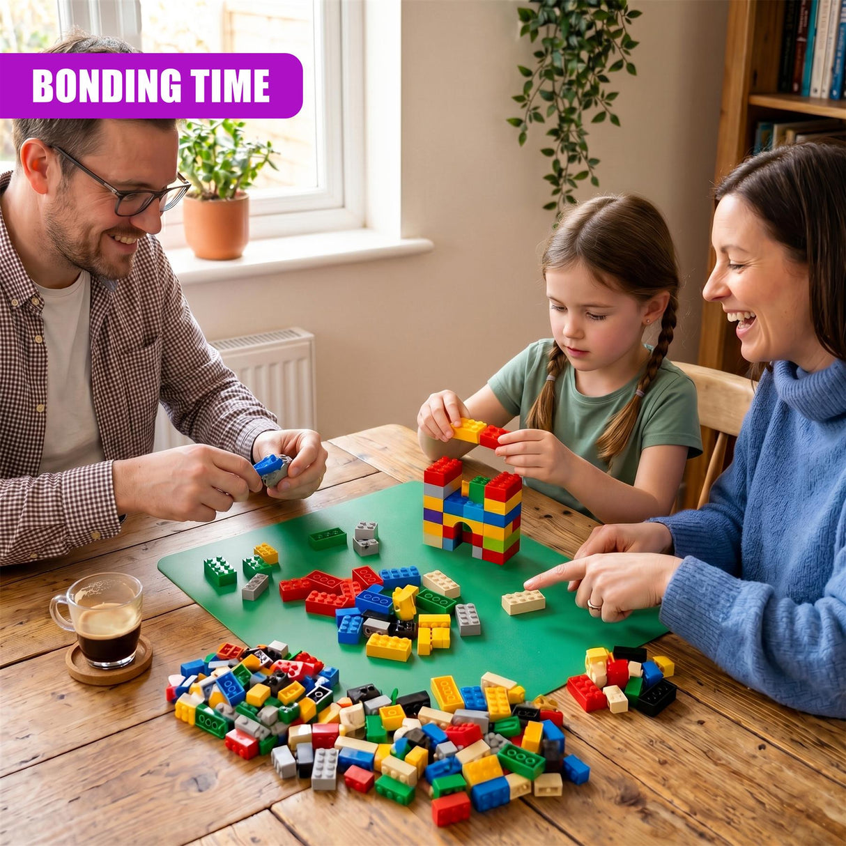 1000 Piece Building Bricks Set