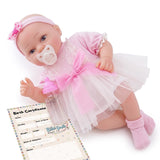 BiBi Doll Reborn Girl "Begonia" (43 cm / 17")