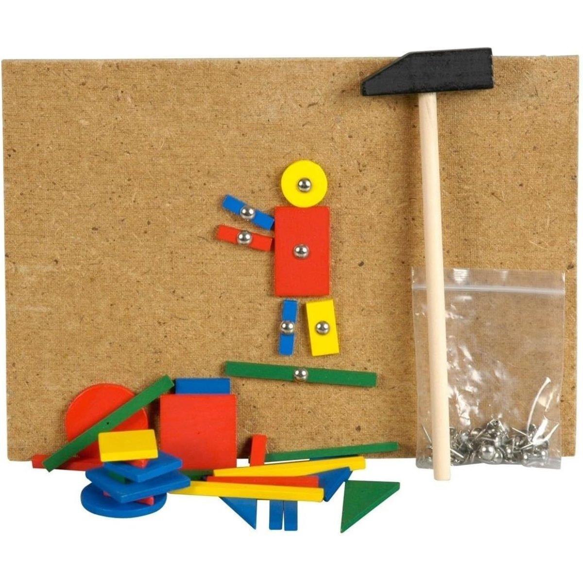 Hammer and Nails Tap Tap Art Playset by The Magic Toy Shop - UKBuyZone