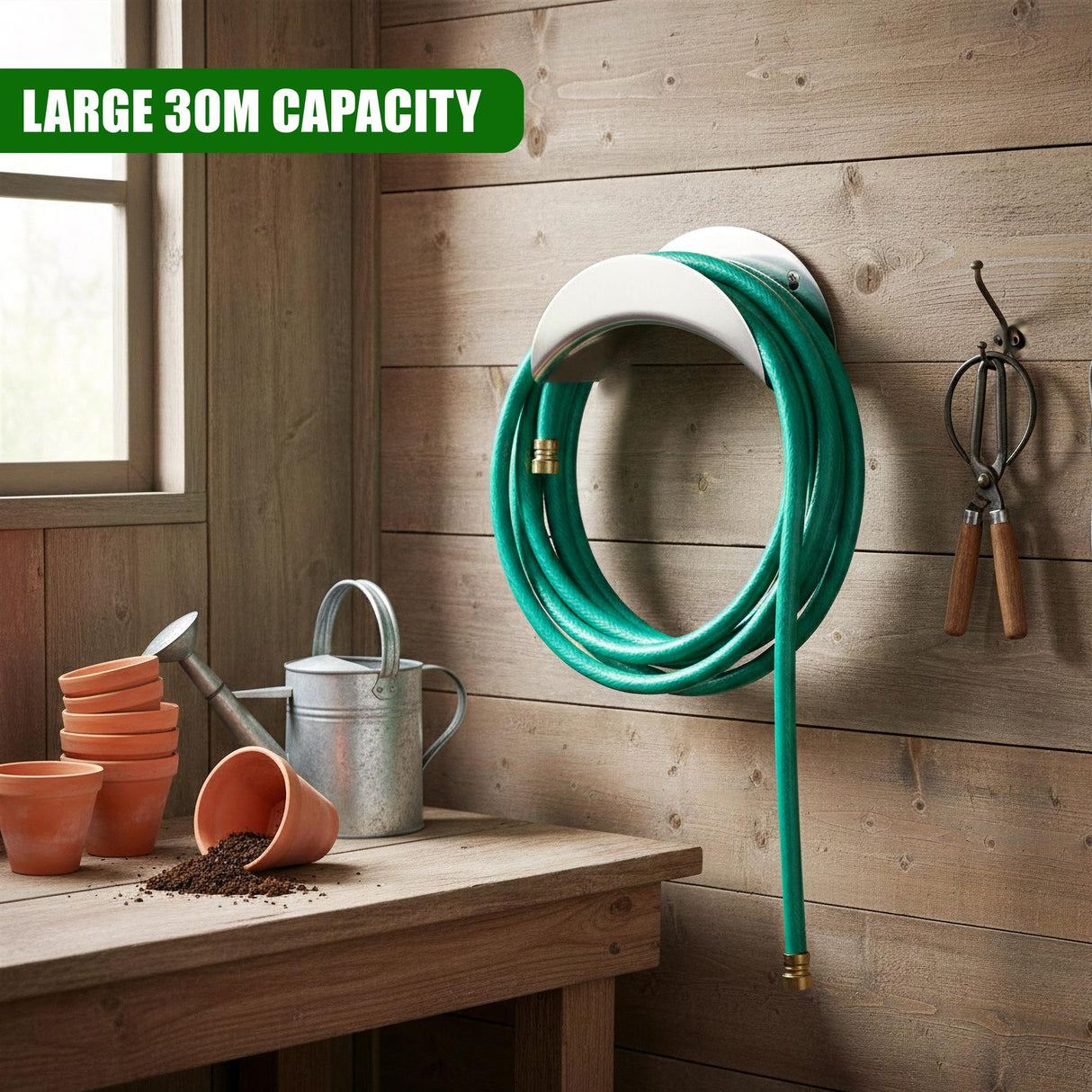 Metal Garden Hose Holder