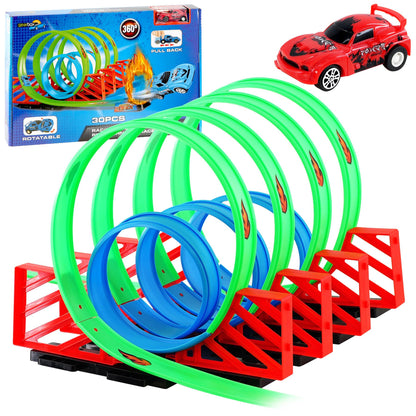 Racing Track 360° with Toy Car by The Magic Toy Shop - UKBuyZone