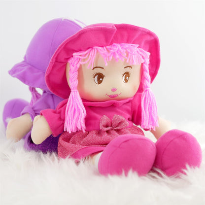 My First Rag Doll 35 cm Soft Cuddly Dolly by BiBi Doll - UKBuyZone