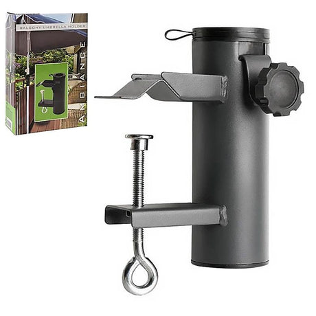 Metal Balcony Parasol Holder Clamp by GEEZY - UKBuyZone