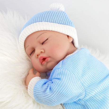 Reborn Sleeping Baby Boy Doll by BiBi Doll - UKBuyZone