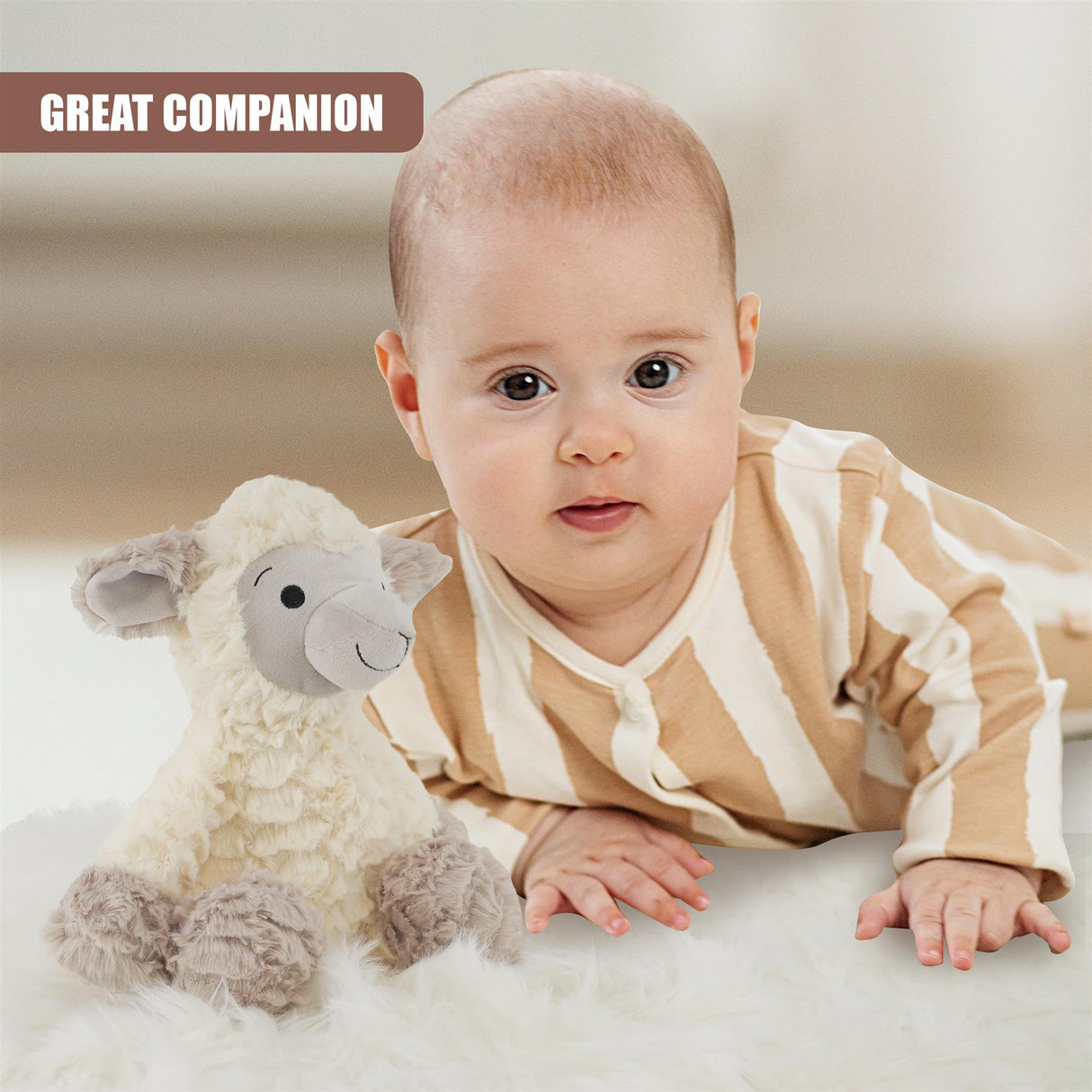 Plush Super Soft Lamb Cuddly Toy