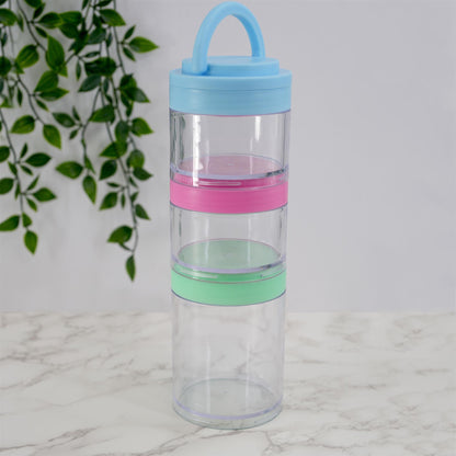 Stackable Tower Snack Food Container by Geezy - UKBuyZone