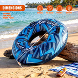 Inflatable Pool Ring 47" - Blue
