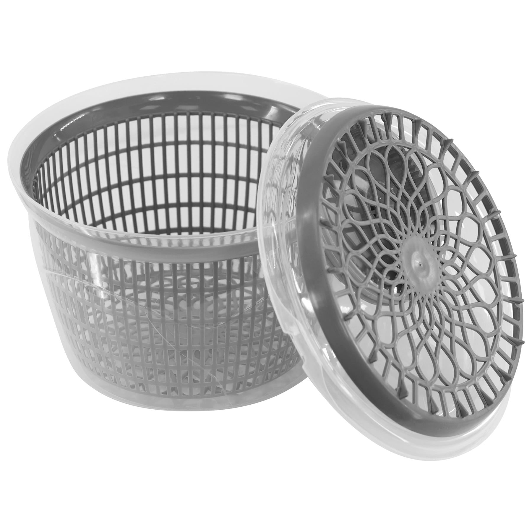 Grey Salad Spinner by Geezy - UKBuyZone