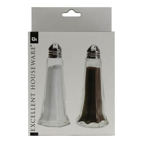 Classic Style Salt And Pepper Shakers - Pack Of 12 by Geezy - UKBuyZone