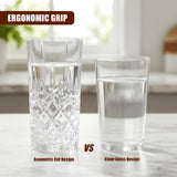 Set of 4 Tall Drinking Glasses