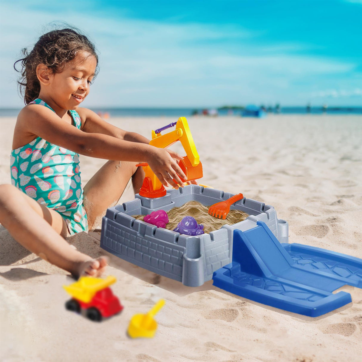 2 in 1 Kids Sand Box Water Table by The Magic Toy Shop - UKBuyZone